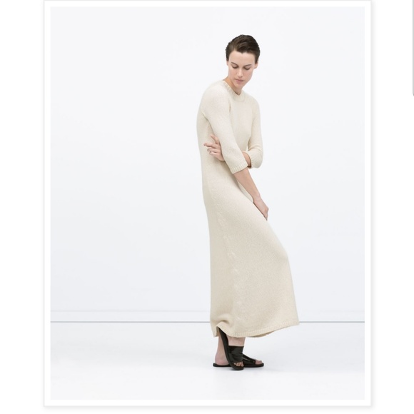 ZARA KNIT MAXI DRESS NWT - Picture 2 of 4